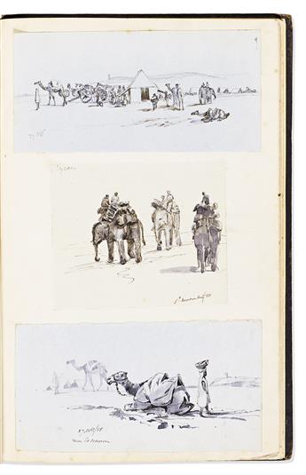 (BRITISH MILITARY -- INDIAN MUTINY OF 1857.) [A Week With the Camel Corps].